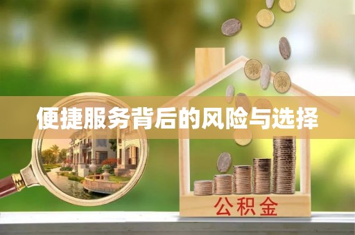 无锡便捷服务背后的风险与选择
